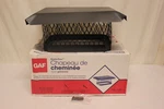 Gaf Master Flow Galvanized Steel Fixed Chimney Cap 9 In. 13 Black A3. Fixed Price $41.58.