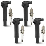 4PCS Ignition Coil Pack With Iridium Spark Plug Compatible Hyundai .... Fixed Price $88.96.