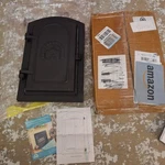 Minuteman International Chimney Door CDR-0812 Cast Iron Matte Black 8" X 12.5". Fixed Price $74.99.