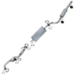 Stainless Steel Y-pipe Resonator Muffler Exhaust Kit Fits: 2005-2007 Escape 3.0L. Fixed Price $363.81.