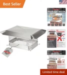 Stainless Steel Chimney Cap Hy-c Cover, Single Bolt-on Fire.... Fixed Price $296.06.