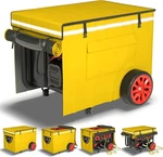 Waterproof Generator Cover 32"X24"X24" While Running Fits 3000W-10000W Top Open. Fixed Price $80.71.