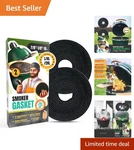 2-PACK 8 Ft Smoker Gasket For Big Green Egg Large/xl/xxl Easy Installation. Fixed Price $40.49.