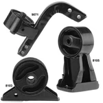 Engine Motor Mounts 3PCS Set For Mitsubishi Galant 1993-1989 L4-2.0L Auto Fwd. Fixed Price $75.00.