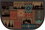 Demissle Fireplace Hearth Rug Mats Cabin Southwestern Fireproof. Fixed Price $48.32.