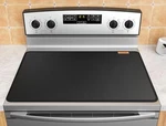 Viesembo Fireproof Stove Cover, Heat Resistant, Black, 30X21 Inch. Fixed Price $8.00.
