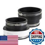 6I59X2 Flexible Pvc Reducing Coupling Stainless Steel. Fixed Price $50.78.