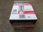 Supervent 12-IN X 6-IN Dia Stainless Steel Insulated Double Wall Chi. Fixed Price $70.00.