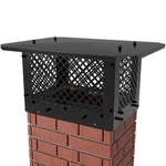 Hahaemall Chimney Caps For Outside 10 X 14 Black Rectangular Covers. Fixed Price $89.92.