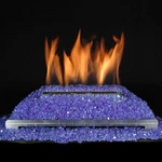 Rasmussen Vent Free Fireglitter Burner Kit, 24IN., Remote Ready, Ng, Cobalt Blue. Fixed Price $1153.00.