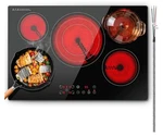 Sndoas Electric Cooktop 30 INCH,9000W 5-BURNER Built-in Stove With. Fixed Price $179.29.