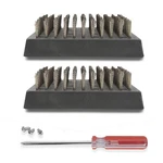 Bbq-aid 2-PACK Wire Grill Brush Replacement Head. Fixed Price $29.25.