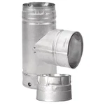 Duravent Pellet Stove Pipe 3 Inch Tee Clean Out Cap Chimney Accessory Parts. Fixed Price $80.95.