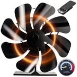 Tomersun Wood Stove Heat Powered 8-BLADE Fan, Fireplace For Woo.... Fixed Price $45.79.