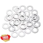 Uxcell 150PC Aluminum Flat Washer 8X14X1MM Silver Seal Gaskets Machinery. Fixed Price $20.00.