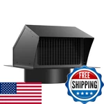 Ficbxra Vent Cap 10 Inch Removable Rooftop Black Exhaust Iron. Fixed Price $89.64.