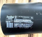 Duravent Pro- 4" 8.5" Extension Pipe Black #46DVA-08AB. Fixed Price $34.99.