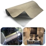 Titanium Adhesive Backed Exhaust Heat Shield 16'' 47'' For Wall Behind Gril.... Fixed Price $37.31.