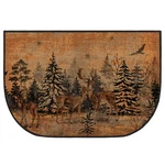 Demissle Fireplace Hearth Rug Mats Cabin Southwestern Fireproof Fir.... Fixed Price $57.22.