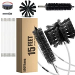 Aogyikang 15 Feet Dryer Vent Cleaning Brush Kit, Multi-scene Durability Chimn.... Fixed Price $26.17.