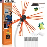 Bluesea 23 Chimney Sweep Kit, Ergonomic Cleaning Feet, White. Fixed Price $68.16.