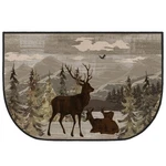 Fireplace Hearth Rug Mats Cabin Southwestern Fireproof Resista.... Fixed Price $52.22.