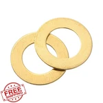 Uxcell M8 Brass Flat Washers, 80PCS 14MM Od, 0.5MM Thick Sealing Gaskets. Fixed Price $20.00.