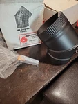 Selkirk Sure-temp In. 45 Degree Double Wall Smoke Pipe Elbow DSP6E4-1 Open Box. Fixed Price $49.99.