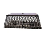 Gibraltar Building Chimney Cap Galvanized Steel Adjustable Flue Guard 15" X 23". Fixed Price $158.70.