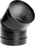 Duravent Durablack 6 In. X 45 Deg Galvanized Steel Stove Pipe Elbow. Fixed Price $33.81.