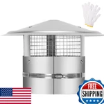 Orsong 12INCH Round Capadjustable Roof For Ventschimney Screen. Fixed Price $82.95.