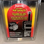 Imperial BM0134-A Stove Board Wall Spacing Kit Shield. Fixed Price $24.95.