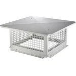 Chimney Cap, 17 X Inch, 304 Stainless Steel Fireplace Cover, Not Easi. Fixed Price $129.99.