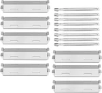 Gas Burner And Heat Plate Shield Stainless Steel Grill Replacement Parts For Mem. Fixed Price $89.86.