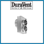 Duravent 4" 5/8" Directvent Pro Co-axial Co-linear Connector #46DVA-GCL. Fixed Price $189.99.