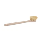 Boardwalk 4220 20" Tampico Fill Long Handle Utility Brush - Tan New. Fixed Price $14.99.