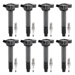 Jdmon Set Of 8 Ignition Coils Pack With Spark Plugs Compatible Toyota La.... Fixed Price $186.49.