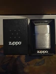 Zippo Classic Brushed Chrome Windproof Pocket Lighter, 200. Fixed Price $15.00.