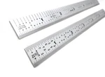 Shinwa 6" 5R Narrow And Flexible (.500 Wide .020 Thick) Zero Glare Silver. Fixed Price $25.99.