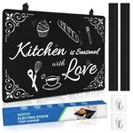 Covers For Electric Stove, 28.5X20.5" Heat Resistant Glass Stovetop.... Fixed Price $39.45.