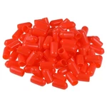 Uxcell 100PCS Rubber End Caps 6MM Id Vinyl Round Tube Bolt Cover Thread P.... Fixed Price $14.84.