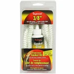 GA0187 White Fiberglass 3/8" X 6' Replacement Gasket Rope Kit W/ Glue-lot Of. Fixed Price $25.99.