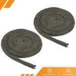 2 Pcs 73" Wood Stove Gasket Flat High-temperature Resistance Seal Rope Black. Fixed Price $16.24.