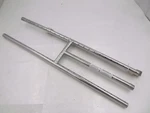 American Fire Glass X 6 Stainless Steel H-style Burner SS-H-24 See Desc. Fixed Price $89.99.
