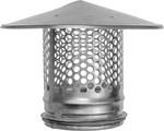 4 Inch Round Roof Rain Cap Hvac Vent Galvanized Steel All Weather Chimney. Fixed Price $48.99.