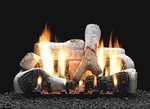 Empire Comfort Systems 24" Birch Logset With Ip Vf Slope Glaze Burner, Ng. Fixed Price $1833.00.