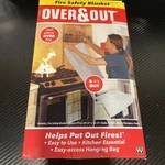 Over & Out Fire Safety Blanket 39.37X38.18. Fixed Price $15.99.