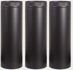 3 Imperial BM0111 6" Dia. X 24" Long Black Stove Pipe Gauge Single Wall Steel. Fixed Price $67.99.