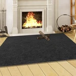 Besimple Fireproof Fireplace Hearth Rug Non Slip Protection Mat Flame Resistant. Fixed Price $41.71.