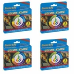 Lot (4) Enviro-log Color-flame, Add Firelog Wood Fires, 3 Pack. Fixed Price $17.99.